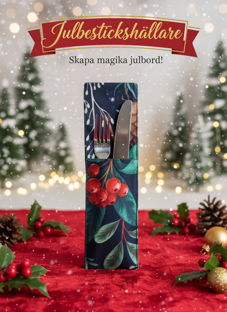 Julbestickshållare Banner
