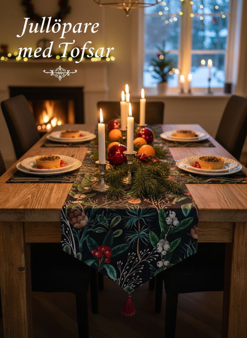 Jullöpare med Tofsar Banner